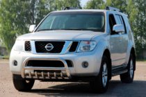 Nissan Navara 2006-2015 Defensa Delantera WT008 (Acero Inoxidable) foto 4