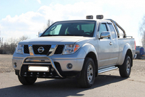 Nissan Pathfinder R51 2005-2014 Defensa Delantera WT003 (Acero Inoxidable) foto 4