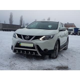 Defensa Delantera WT003 (Acero Inoxidable) Nissan Qashqai 2014-2021 foto 3