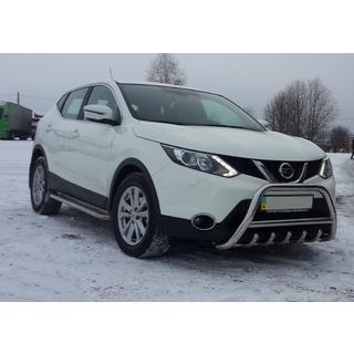 Defensa Delantera WT003 (Acero Inoxidable) Nissan Qashqai 2014-2021 foto 4