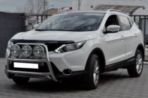Nissan Qashqai 2014-2021 Defensa Delantera WT018 (Acero Inoxidable) foto 3