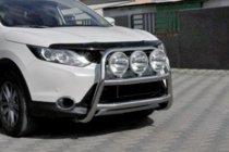 Nissan Qashqai 2014-2021 Defensa Delantera WT018 (Acero Inoxidable) foto 4