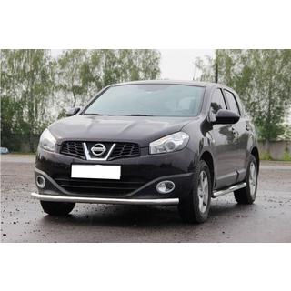 Defensa Delantera ST008 (Acero Inoxidable) Nissan Qashqai 2010-2014 foto 2