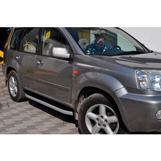 Estribos laterales Fullmond (2 uds., aluminio) Nissan X-trail T30 2002-2007 foto 4