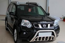 Nissan X-trail T31 2007-2014 Defensa Delantera WT002 (Acero Inoxidable) foto 5