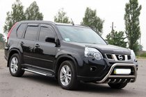 Nissan X-trail T31 2007-2014 Defensa Delantera WT003 (Acero Inoxidable) foto 5
