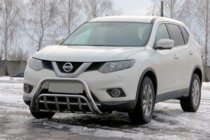 Nissan X-trail T32/Rogue 2014-2021 Defensa Delantera WT002 (Acero Inoxidable) foto 1