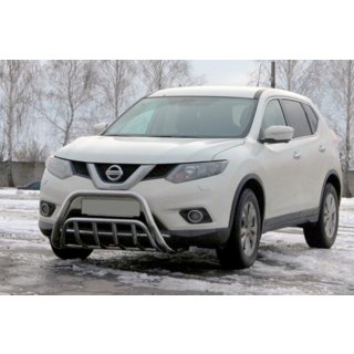 Defensa Delantera WT002 (Acero Inoxidable) Nissan X-trail T32/Rogue 2014-2021 foto 1
