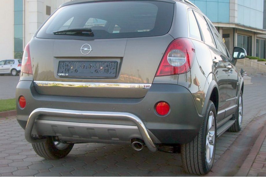 Opel Antara 2006-2017 Barra Trasera AK007-1 (Acero Inoxidable) Image