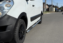 Renault Master 2011-2023 Barras Laterales BB002 (2 uds., Acero Inoxidable) foto 3