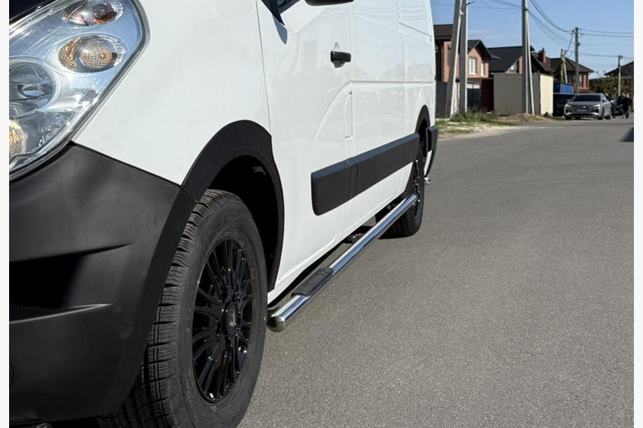Renault Master 2011-2023 Barras Laterales BB002 (2 uds., Acero Inoxidable) Foto 3