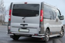 Nissan Primastar 2002-2014 Protector Trasero AK-Special (Acero Inoxidable) foto 2