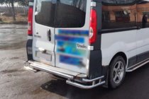 Nissan Primastar 2002-2014 Protector Trasero AK-Special (Acero Inoxidable) foto 5