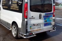 Opel Vivaro 2001–2015 Protector Trasero AK-Special (Acero Inoxidable) foto 5