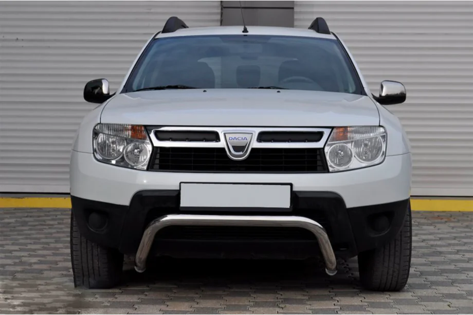 Renault Duster 2008–2017 Defensa Delantera ST011 (Acero Inoxidable) Image
