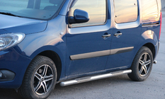 Mercedes Citan 2013-2021 Tubos Laterales (2 uds., Acero Inoxidable) foto 1