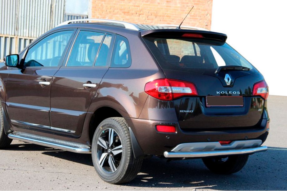 Renault Koleos 2008-2016 Barra Trasera AK002 (Acero Inoxidable) Image