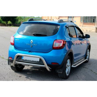 Barra Trasera AK007 (Acero Inoxidable) Renault Sandero 2013-2022 foto 3