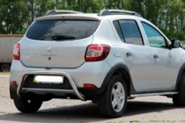 Dacia Sandero 2013-2020 Barra Trasera AK007 (Acero Inoxidable) foto 4
