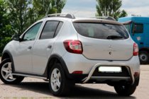 Dacia Sandero 2013-2020 Barra Trasera AK007 (Acero Inoxidable) foto 5