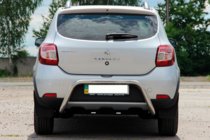 Dacia Sandero 2013-2020 Barra Trasera AK007 (Acero Inoxidable) foto 6