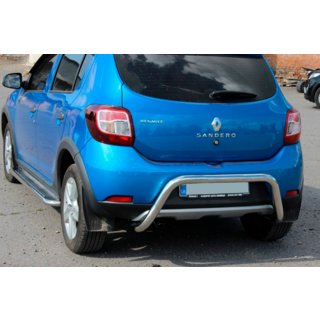 Barra Trasera AK007 (Acero Inoxidable) Dacia Sandero 2013-2020 foto 1