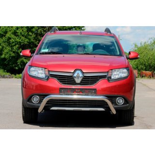 Defensa Delantera WT007 (Acero Inoxidable) foto 1