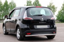 Renault Scenic/Grand 2009-2016 Barra Trasera AK002 (Acero Inoxidable) foto 1