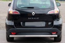 Renault Scenic/Grand 2009-2016 Barra Trasera AK002 (Acero Inoxidable) foto 3