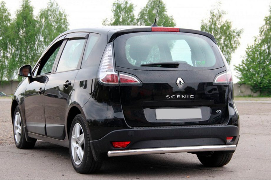 Renault Scenic/Grand 2009-2016 Barra Trasera AK002 (Acero Inoxidable) Image