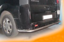 Nissan Primastar 2002-2014 Protector Trasero AK005 (Acero Inoxidable) foto 2
