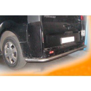Protector trasero con esquinas (acero inoxidable) foto 2