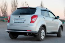 SsangYong Korando 2010-2019 Barra Trasera AK005 (Acero Inoxidable) foto 1