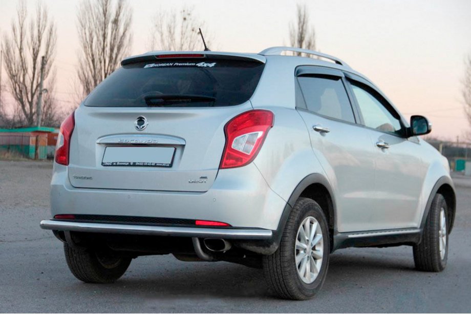 SsangYong Korando 2010-2019 Barra Trasera AK005 (Acero Inoxidable) Image