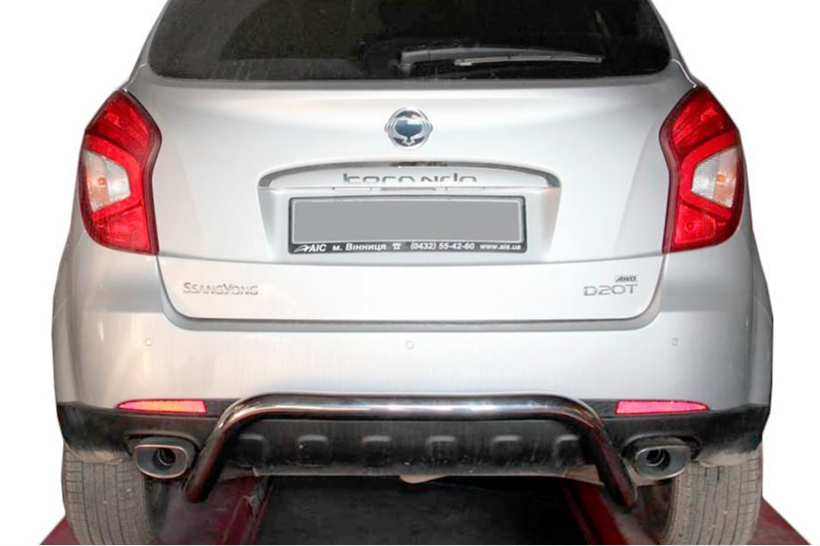 SsangYong Korando 2010-2019 Barra Trasera AK007 (Acero Inoxidable) Image