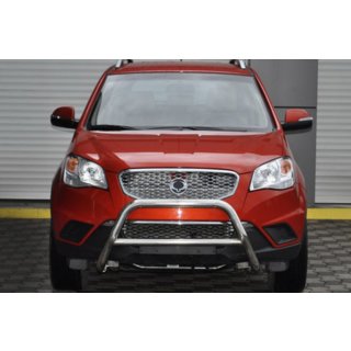 Defensa Delantera WT005 (Acero Inoxidable) SsangYong Korando 2010-2019 foto 3