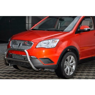 Defensa Delantera WT005 (Acero Inoxidable) SsangYong Korando 2010-2019 foto 2