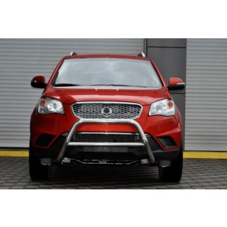 Defensa Delantera WT005 (Acero Inoxidable) SsangYong Korando 2010-2019 foto 1