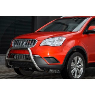 Defensa Delantera WT005 (Acero Inoxidable) SsangYong Korando 2010-2019 foto 4