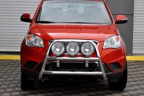 SsangYong Korando 2010-2019 Defensa Delantera WT018 (Acero Inoxidable) foto 3