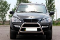 SsangYong Kyron 2005-2014 Defensa Delantera WT022 Acero Inoxidable foto 2