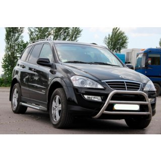 Defensa Delantera WT022 Acero Inoxidable SsangYong Kyron 2005-2014 foto 3