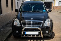 SsangYong Rexton I 2001-2017 Defensa Delantera WT003 (Acero Inoxidable) foto 6