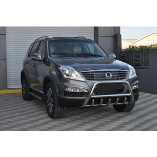 Defensa Delantera WT003 (Acero Inoxidable) SsangYong Rexton I 2001-2017 foto 4