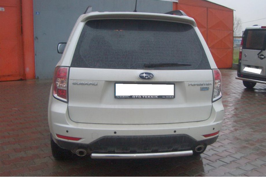 Subaru Forester 2008-2013 Barra Trasera AK002 (Acero Inoxidable) Image