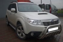Subaru Forester 2008-2013 Defensa Delantera WT002 (Acero Inoxidable) foto 3