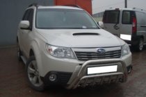 Subaru Forester 2008-2013 Defensa Delantera WT002 (Acero Inoxidable) foto 2