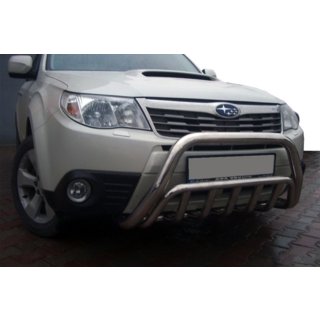 Defensa Delantera WT002 (Acero Inoxidable) Subaru Forester 2008-2013 foto 1