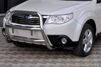 Subaru Forester 2008-2013 Defensa Delantera WT018 (Acero Inoxidable) foto 2