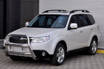 Subaru Forester 2008-2013 Defensa Delantera WT018 (Acero Inoxidable) foto 3